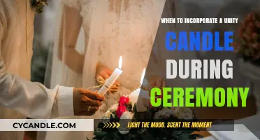 Unity Candles: Ceremony Timing and Tradition