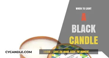 When to Light a Black Candle: Timing and Intentions Explained