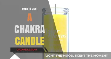 Chakra Candle Lighting: Perfect Timing for Balance and Energy Flow