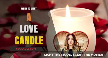When to Light a Love Candle: Enhancing Romance and Connection