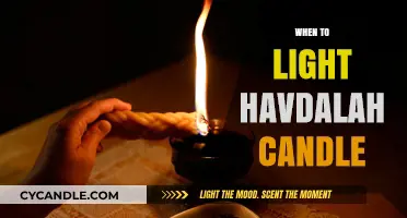 When to Light the Havdalah Candle: A Guide to Timing