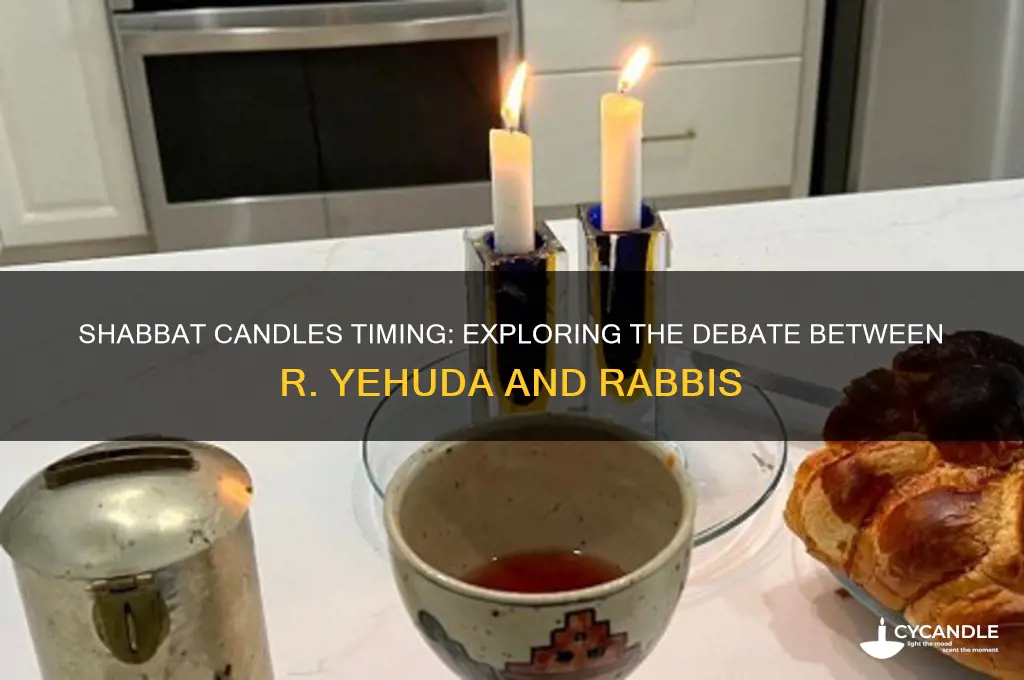 when to light shabbat candles machlokes r yehuda and rabbis