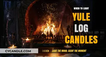 When to Light Yule Log Candles: A Winter Solstice Guide