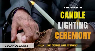 Perfect Timing for Your Candle Lighting Ceremony: A Guide