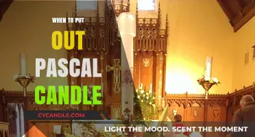 When to Extinguish Your Pascal Candle: A Guide to Timing and Tradition