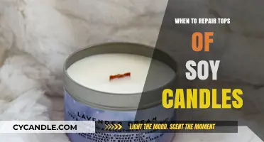 Soy Candles: When to Repair the Tops