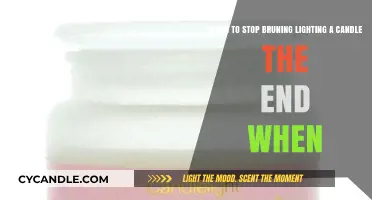 When to Stop Burning a Candle: Recognizing the End Safely