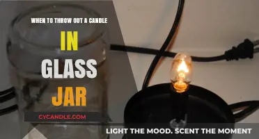 Glass Jar Candles: When to Toss Them Out