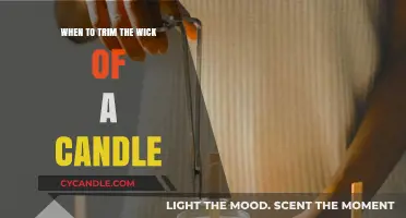 Perfect Candle Care: When and How to Trim Your Wick