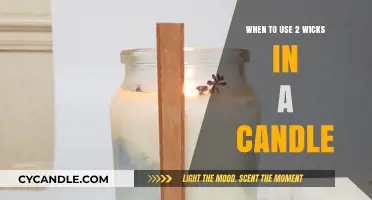 Double the Wicks, Double the Glow: When to Use Two Wicks in Candles
