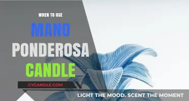 When to Use Mano Ponderosa Candle: A Guide to Perfect Timing
