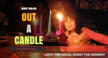 The Best Time to Blow Out a Candle
