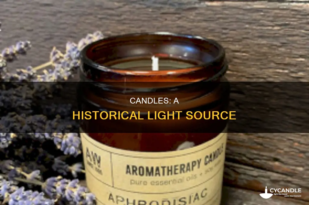 when was a candle invented