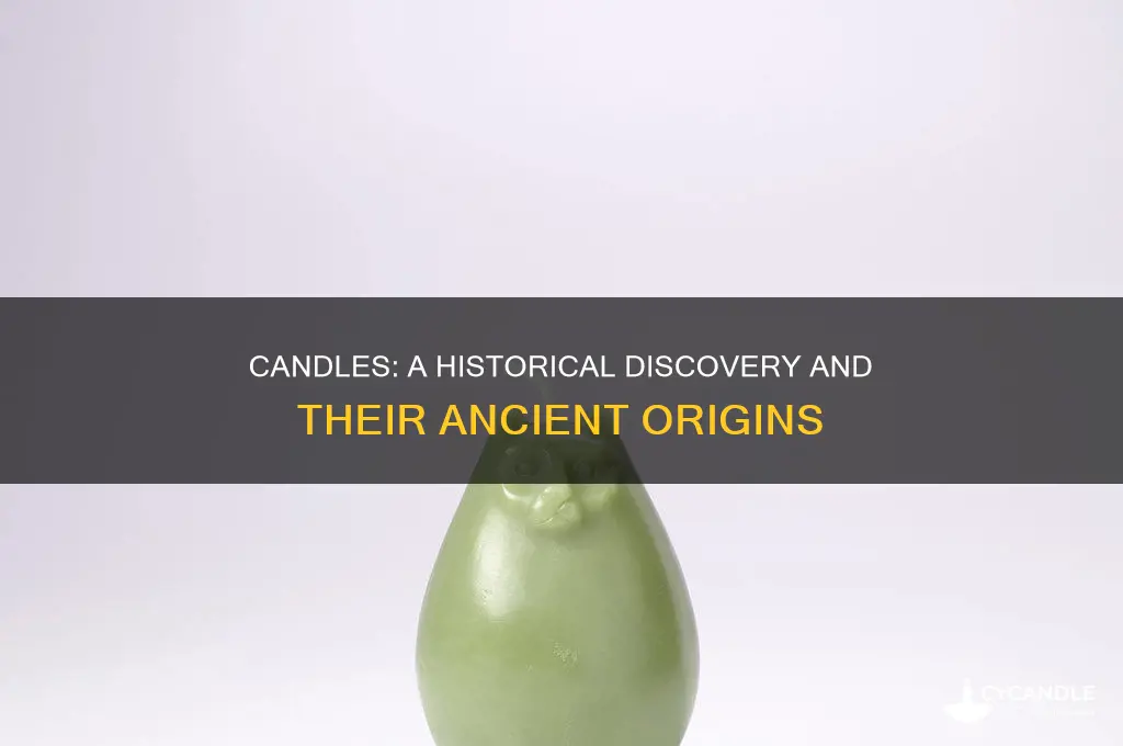 when was candle discovered