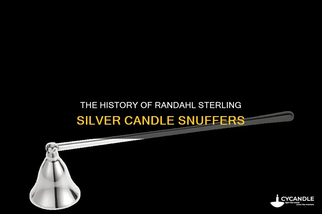 when was randahl sterling silver candle snuffers made