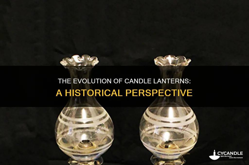 when was the candle lantern invented
