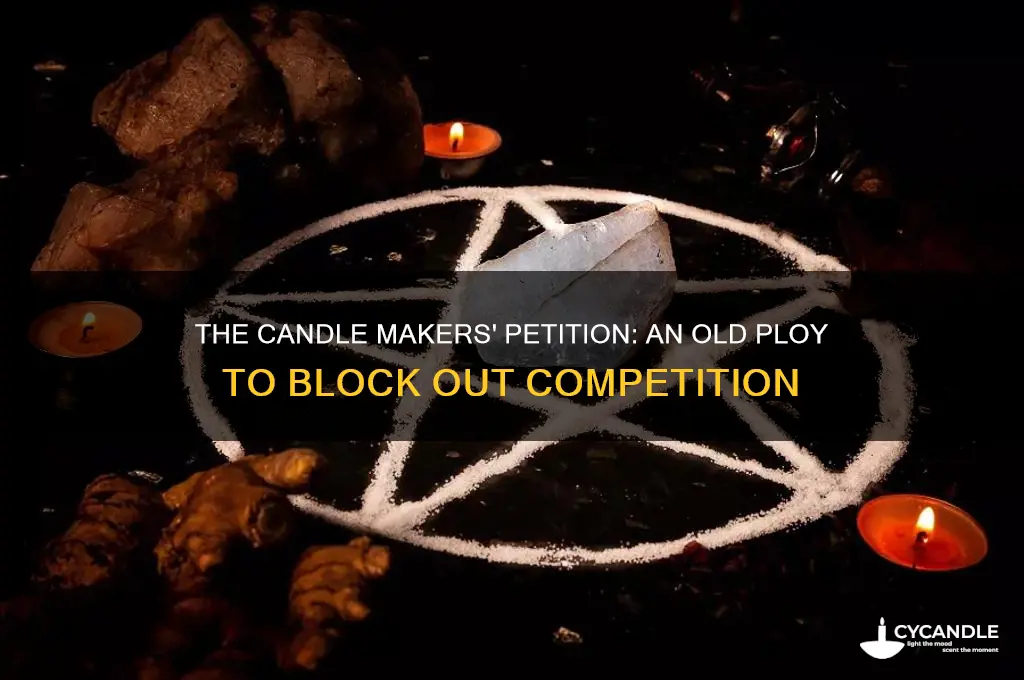 when was the candle makers petition invented