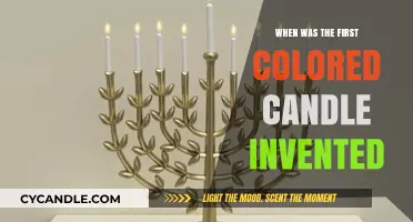 The Evolution of Candles: First Colored Candles