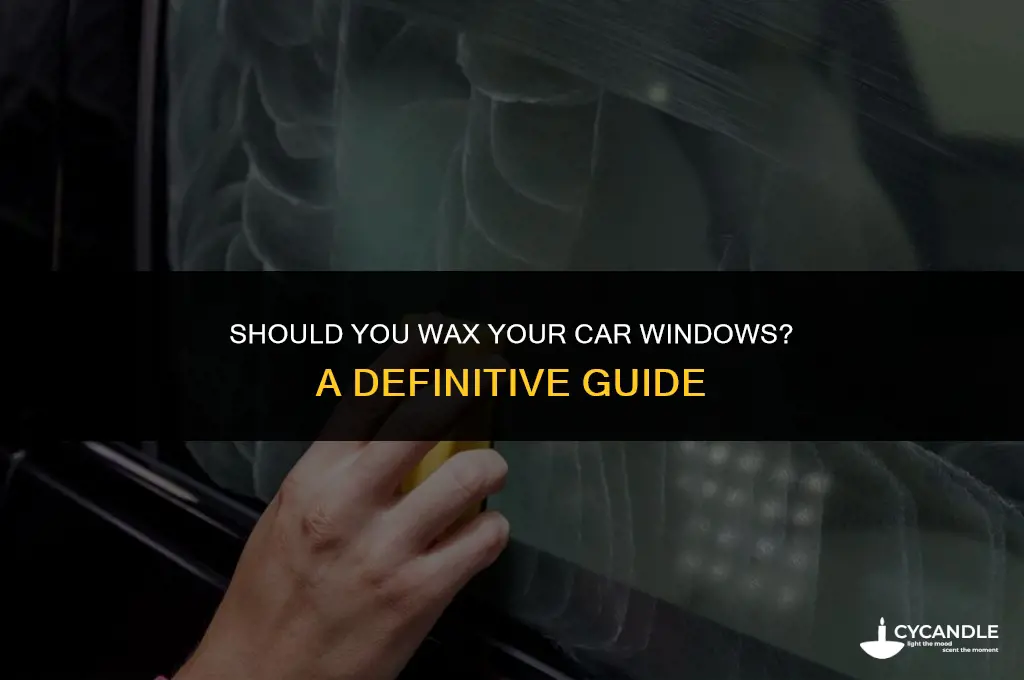 when waxing a car do you wax the windows