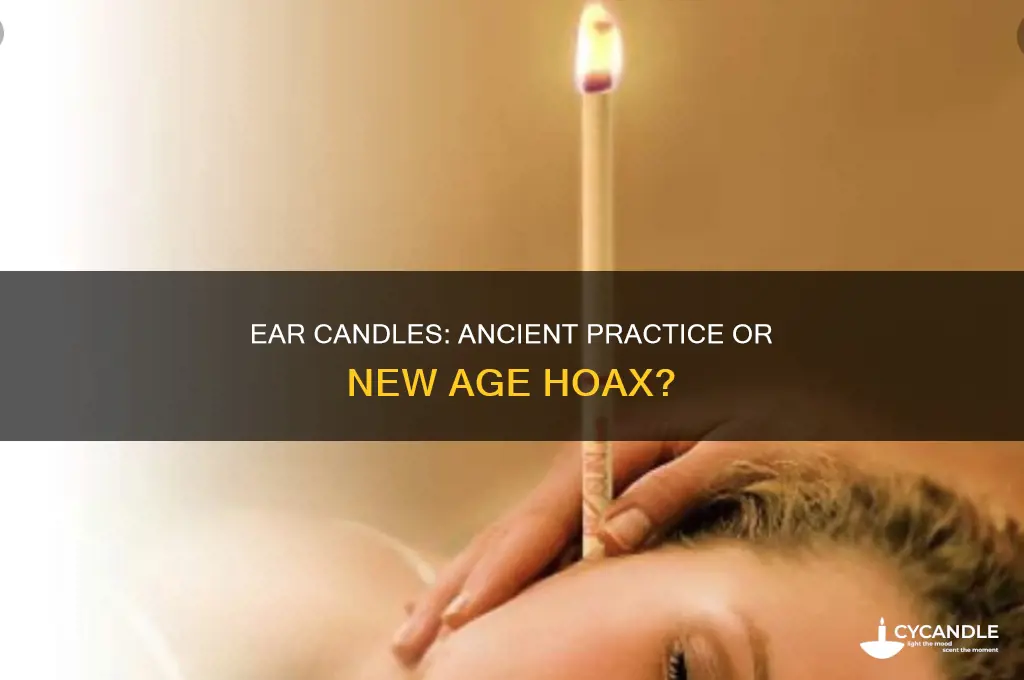 when were ear candles invented