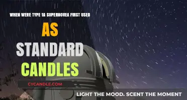 Type 1a Supernovae: The Dawn of Standard Candles in Cosmology
