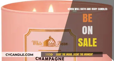 Bath & Body Candles: When to Expect Sales