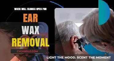 Ear Wax Removal Clinics: When Will They Open Near You?