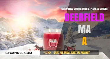 Santa's Arrival Time at Yankee Candle Deerfield, MA: What to Expect