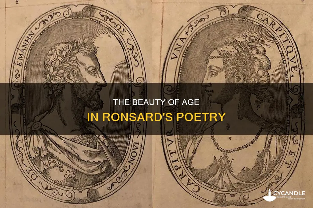 when you are very old by candles flame ronsard