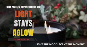The Last Glow: Why One Candle Light Persists After Blowing Out