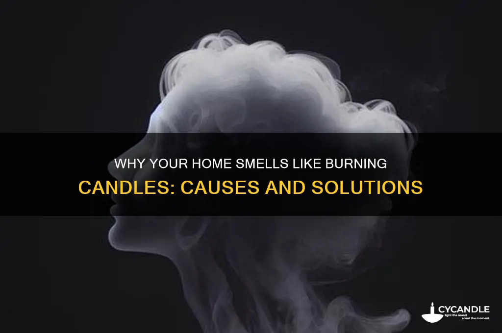 when your home smells like burning candles