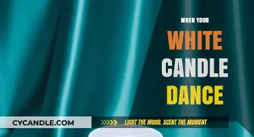 Dancing Candles: A Magical White Candle Experience