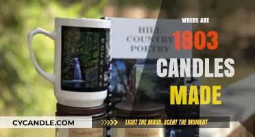 Hand-Poured in the USA: The Making of 1803 Candles