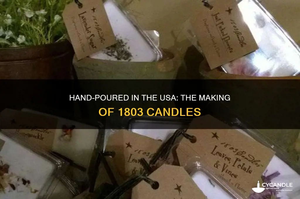 where are 1803 candles made