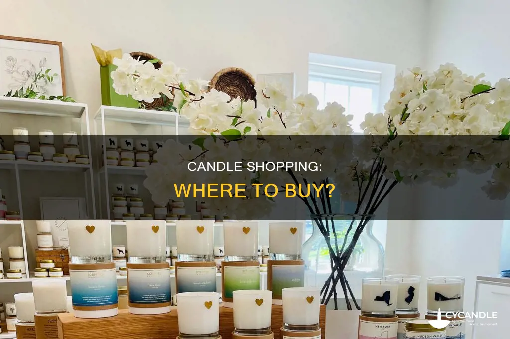 where are candles purchased