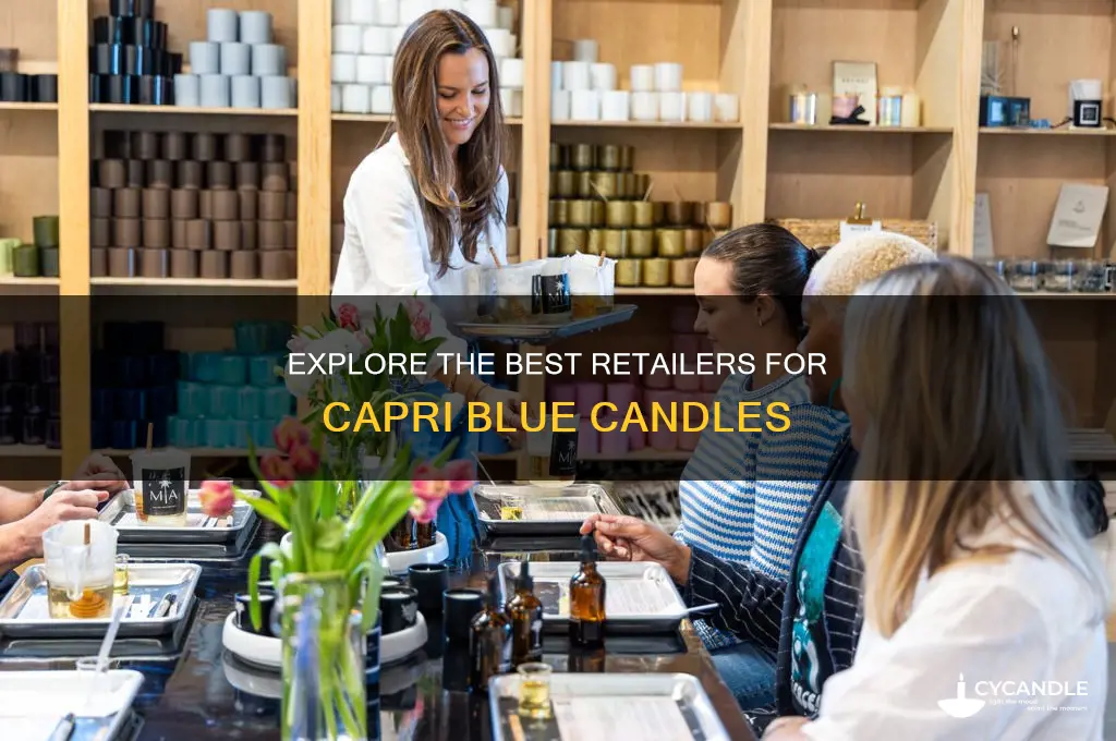 where are capri blue candles sold