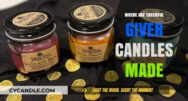 Cheerful Giver Candles: Hand-Poured in the USA