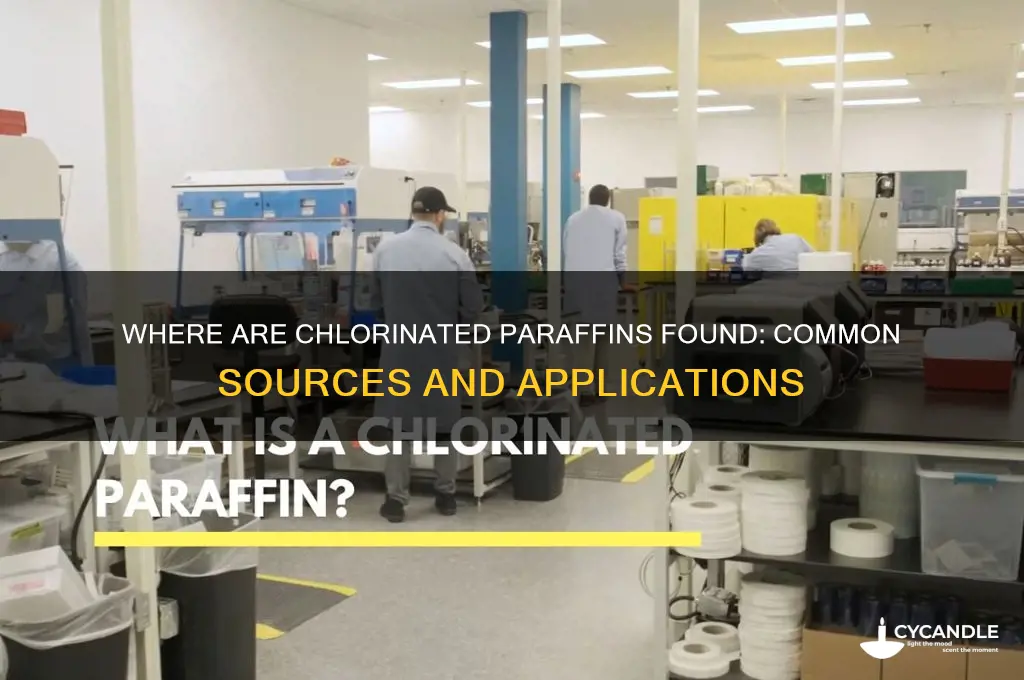 where are chlorinated paraffins found