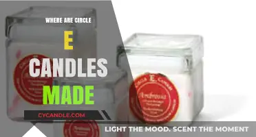 Circle E Candles: Hand-Poured in the USA