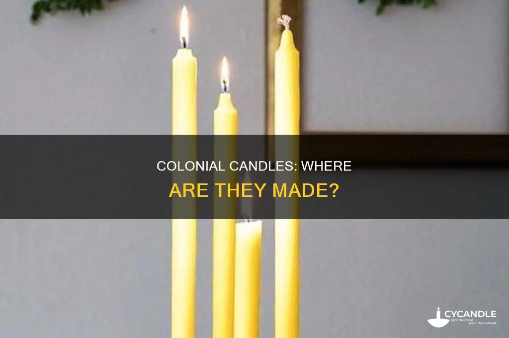 where are colonial candles made