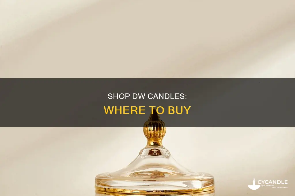 where are dw candles sold