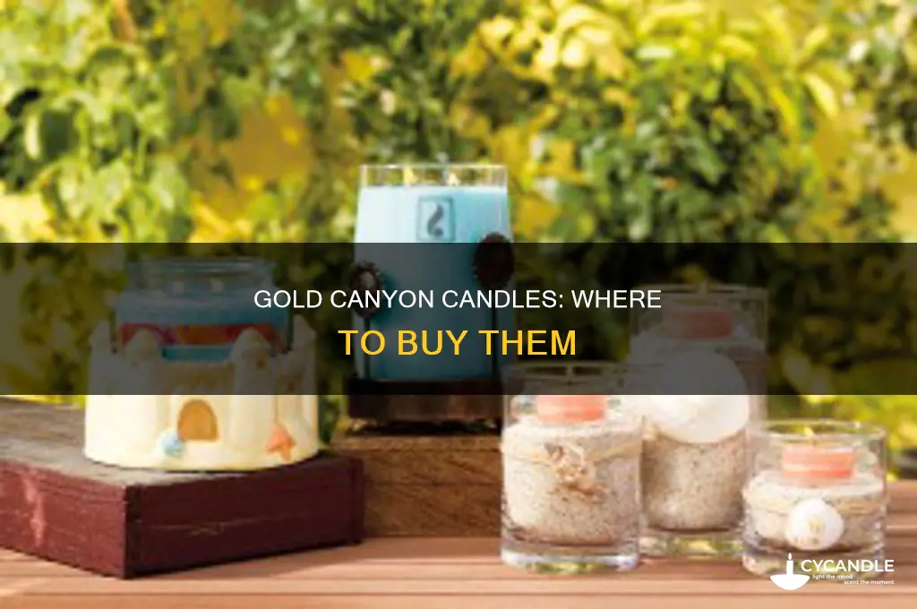 where are gold canyon candles sold