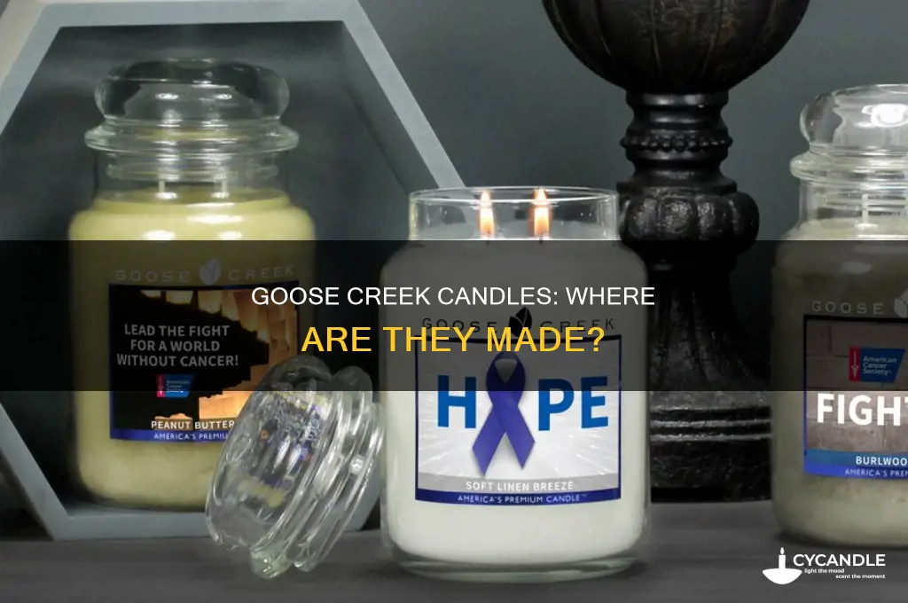 where are goose creek candles manufactured