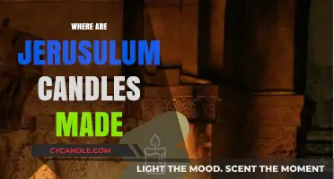 The History of Jerusalem Candles: Where Are They Made?