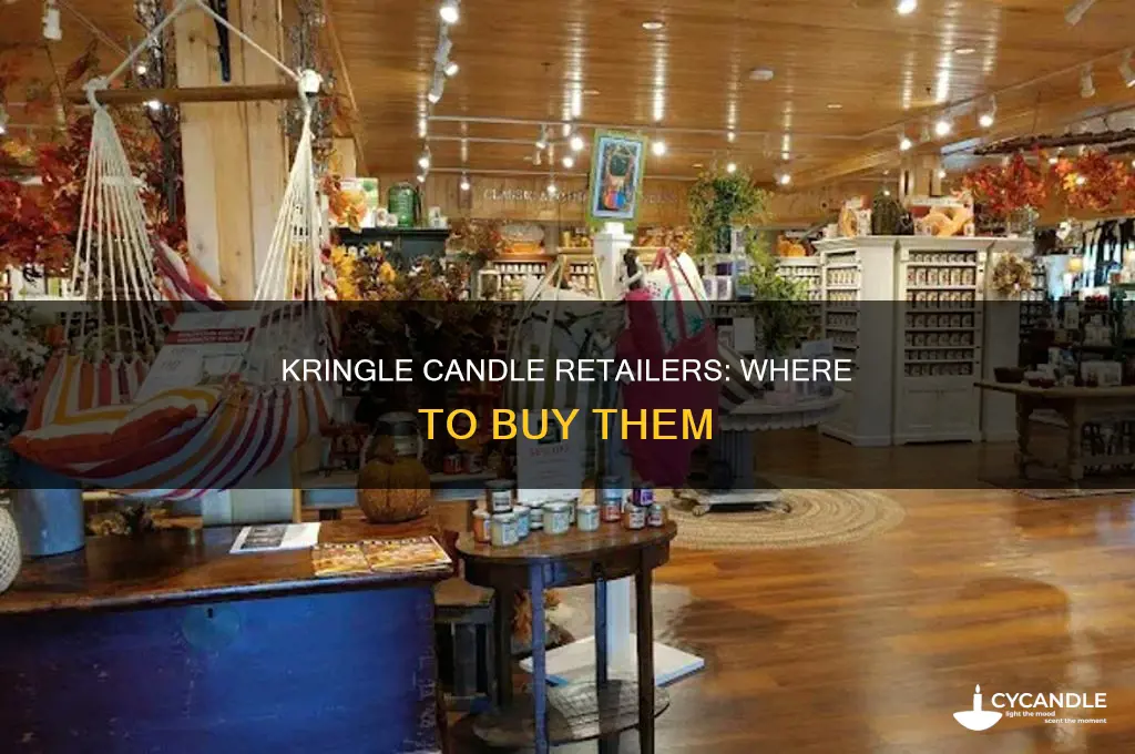 where are kringle candles sold