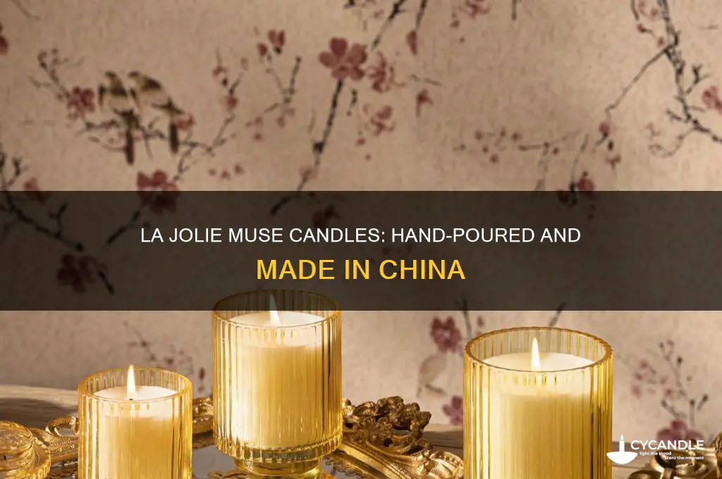 where are la jolie muse candles made