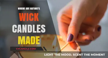 Discover the Origin: Where Are Nature's Wick Candles Crafted?