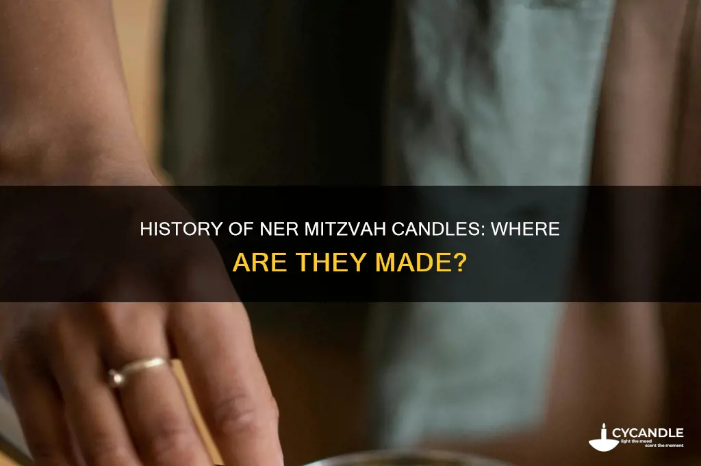 where are ner mitzvah candles made