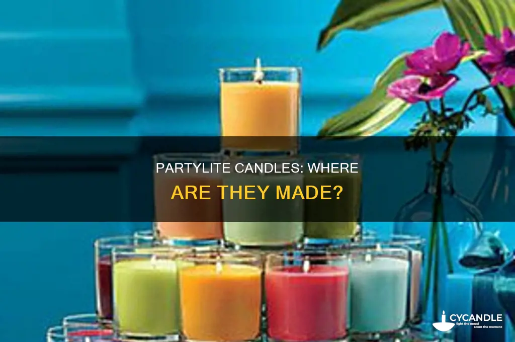 where are partylite candles made
