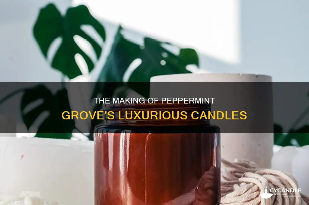 where are peppermint grove candles made